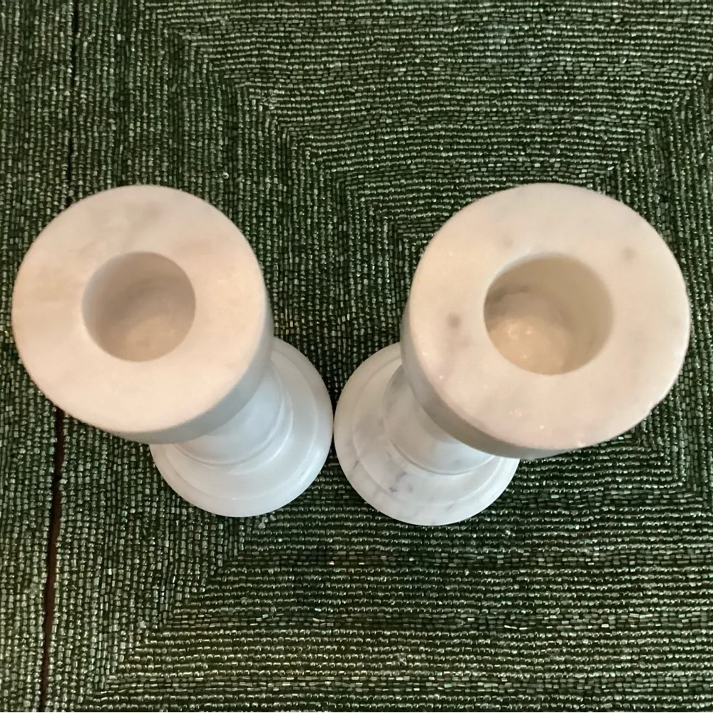Anthropologie marble taper